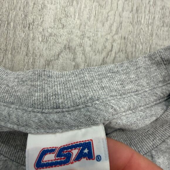 Vintage Detroit Tigers Shirt Men's Extra Large XL Gray y2k MLB Baseball Graphic - Picture 4 of 7